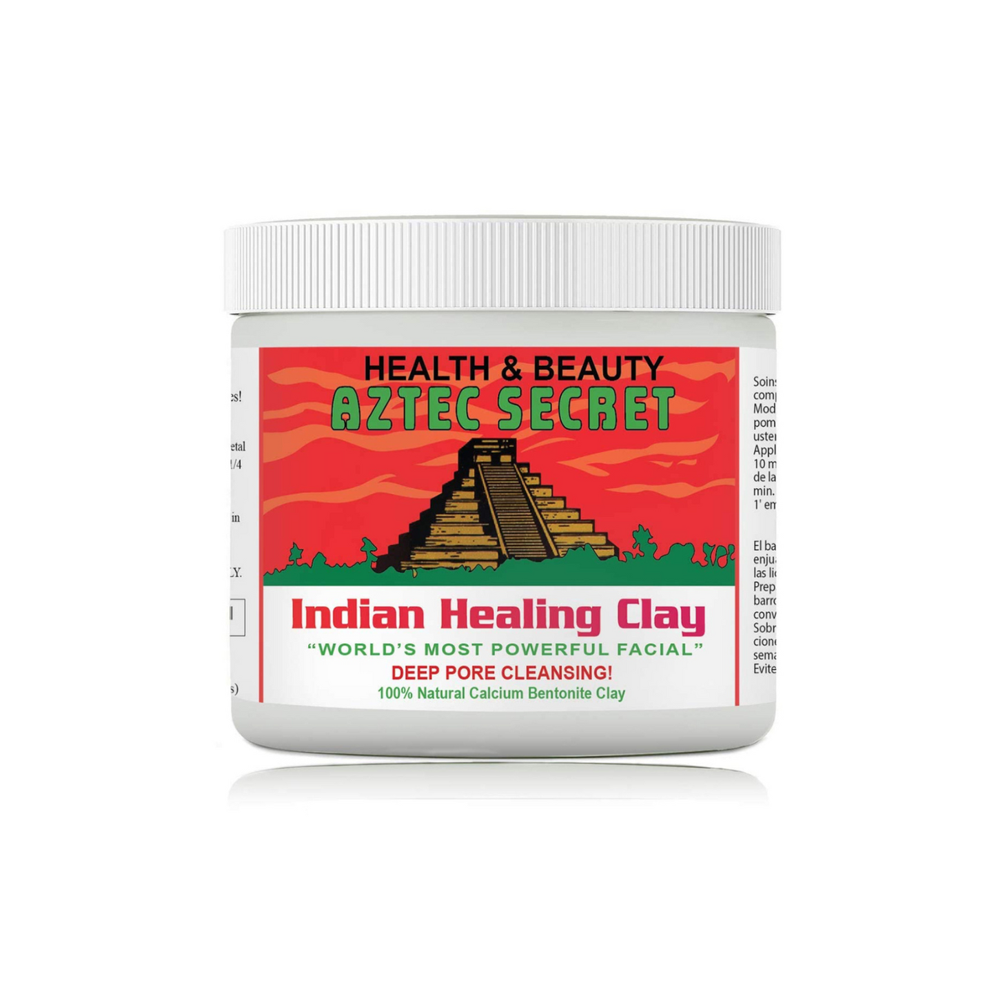 Aztec Secret Indian Healing Clay Facial & Body Mask, 16 oz