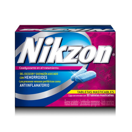 Nikzon 90 Tabs. Chewable treatment
