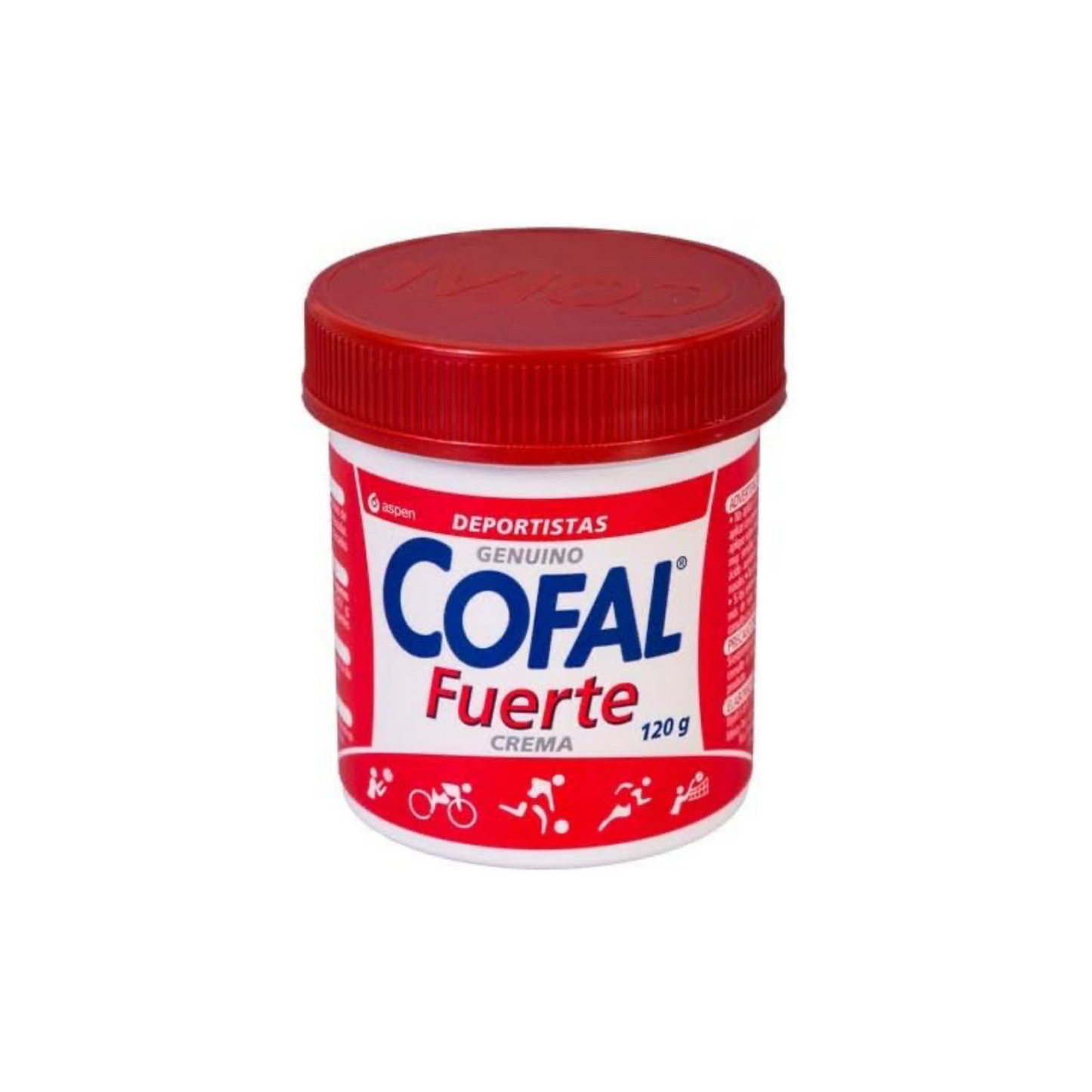 Cofal Fuerte Cream - 4.2 Ounces - 120 Grams - Muscle Relieve Cream